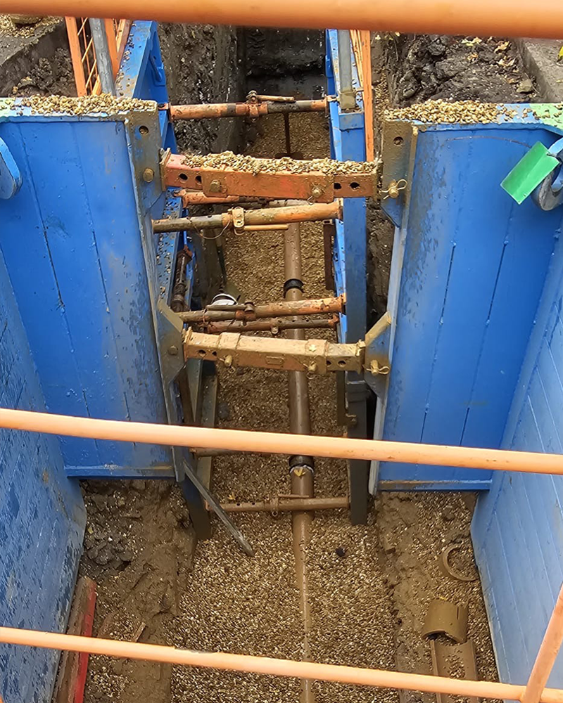 Anglian water sewer connection services